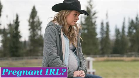 Michelle was all set to play the part, but when shooting. . Was lou pregnant in real life on heartland season 7